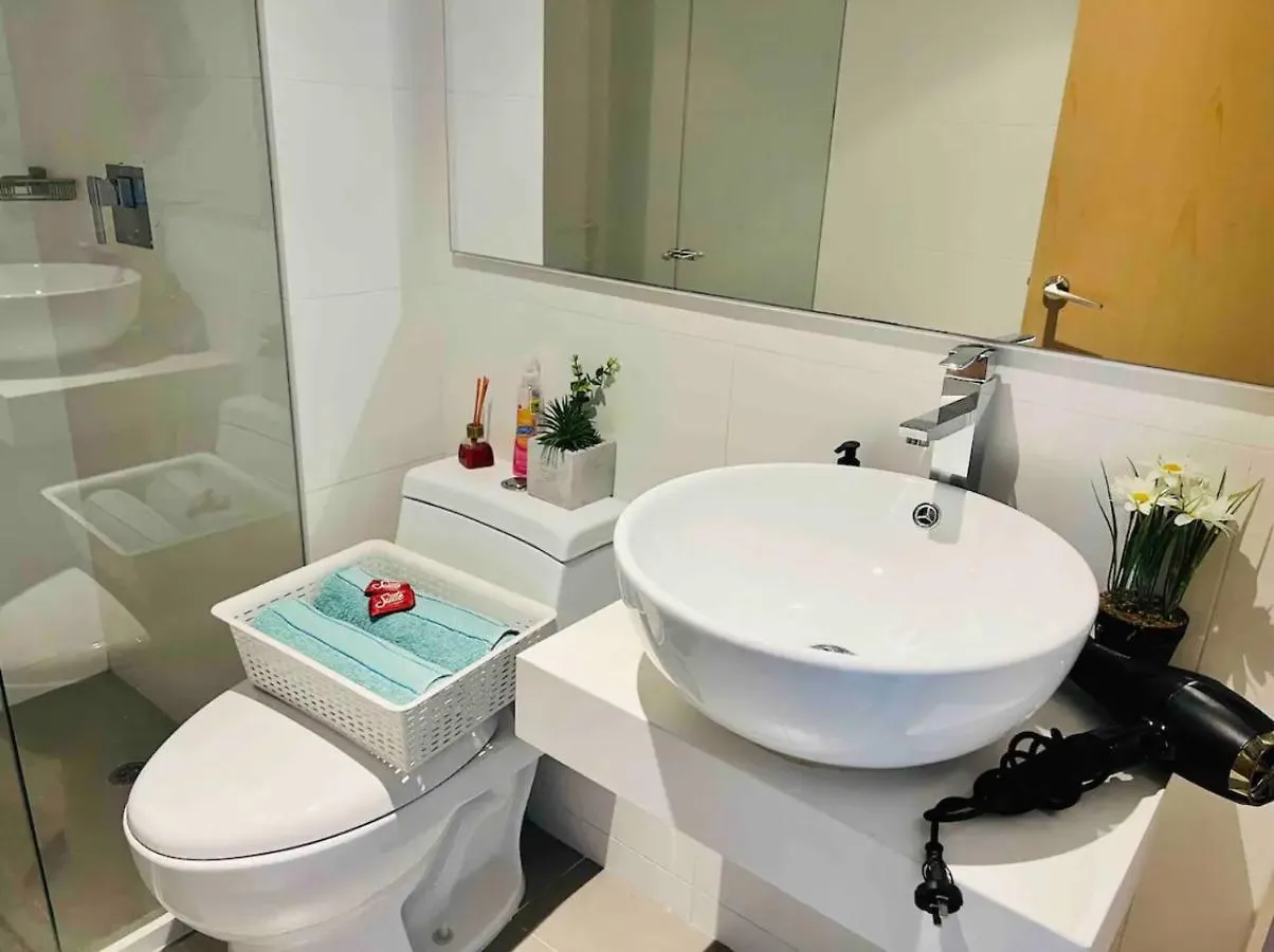 波哥大Apartamento Piso 35 Vip Hermosa Vista公寓 公寓 波哥大