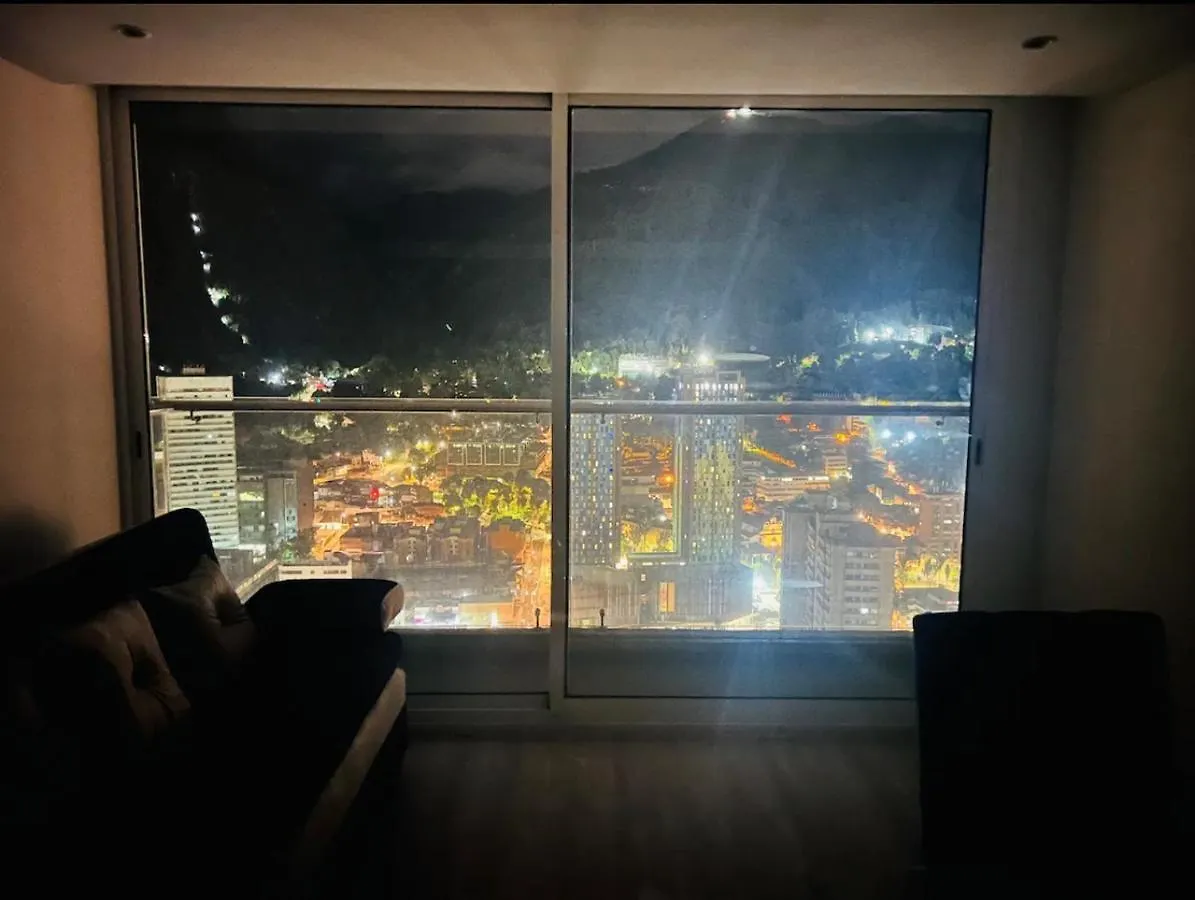 波哥大Apartamento Piso 35 Vip Hermosa Vista公寓 波哥大